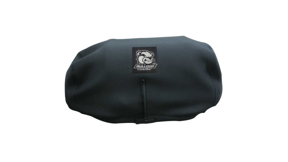 Bulldog Winch Winch Cover, Neoprene, Truck Winch with PU Over Drum, Black, 20191