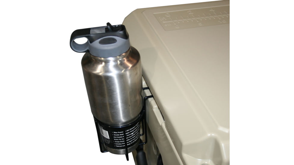 Bulldog Winch Wire Cup Holder, Dipped Coated, Black, 80062