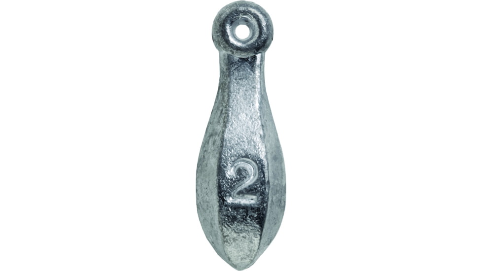 Bullet Weights Bank Sinker, Space Saver, 5oz, 2/Pack, PBBL5