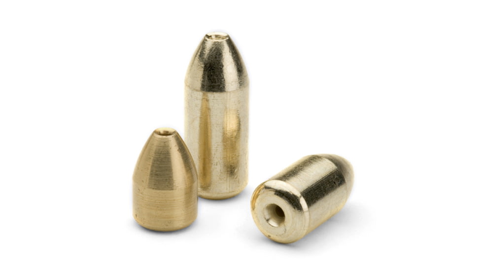 Bullet Weights Brass Carolina Sinker, Polished, BCWRK-6