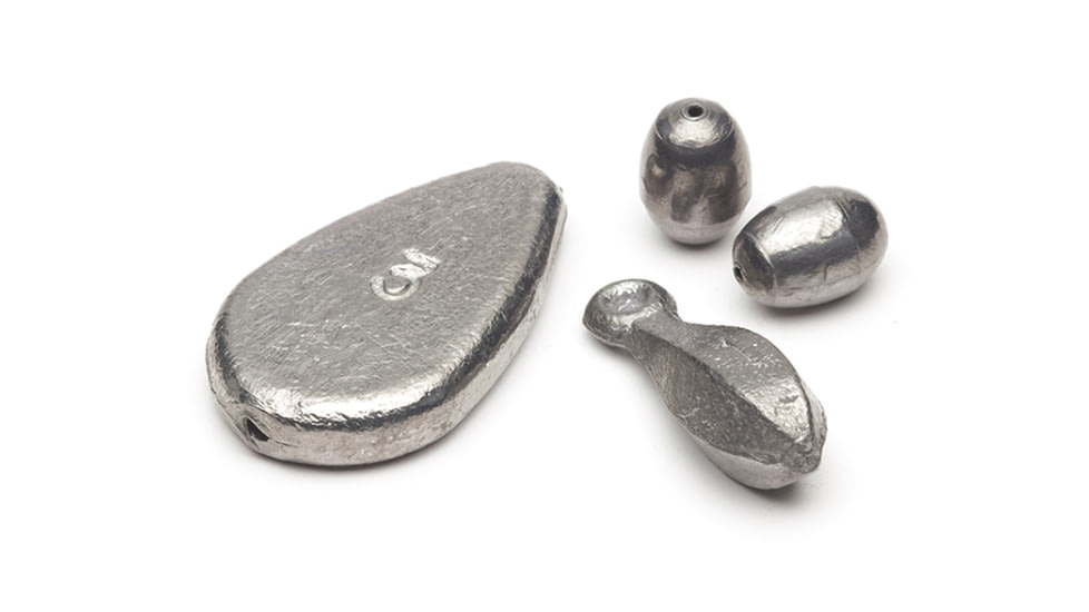 Bullet Weights No Roll Sinkers, 8pc, CPNR