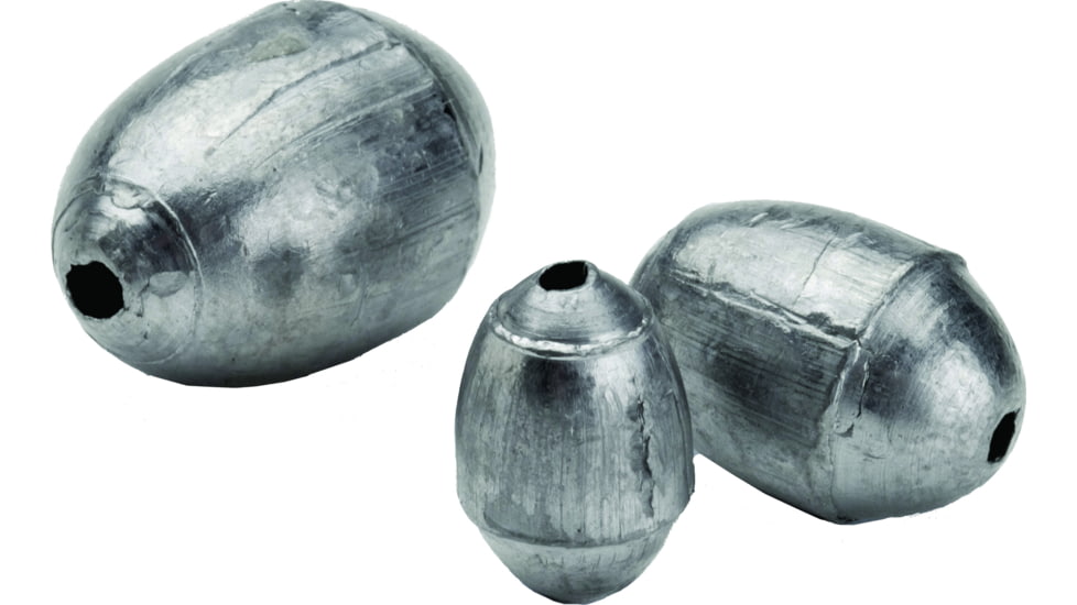 Bullet Weights EGV8 Egg Sinker 3/8oz 5Lb Priced Per 1Lb, EGV8