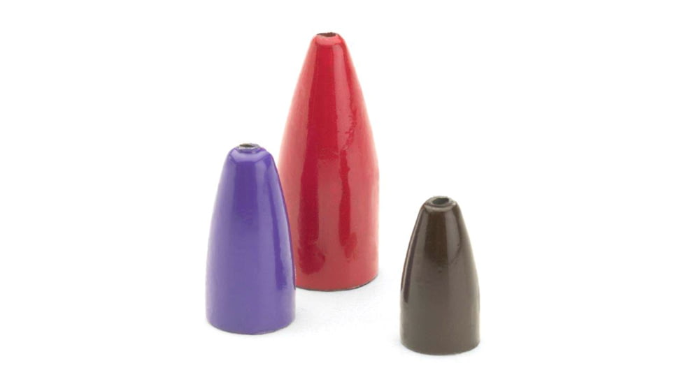 Bullet Weights Painted Bullet Weight, 25 pc, Black, 1/16 oz, BWP116 BLK-25