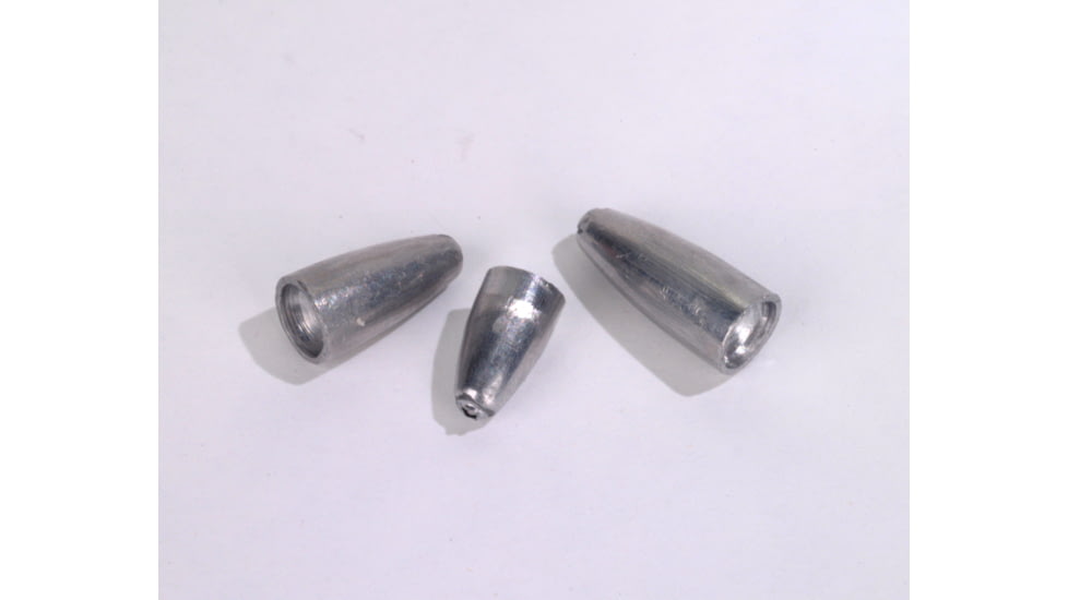 Bullet Weights Worm Weight, Space Saver, 1/4oz, Natural, 10/Pack, PBBW14