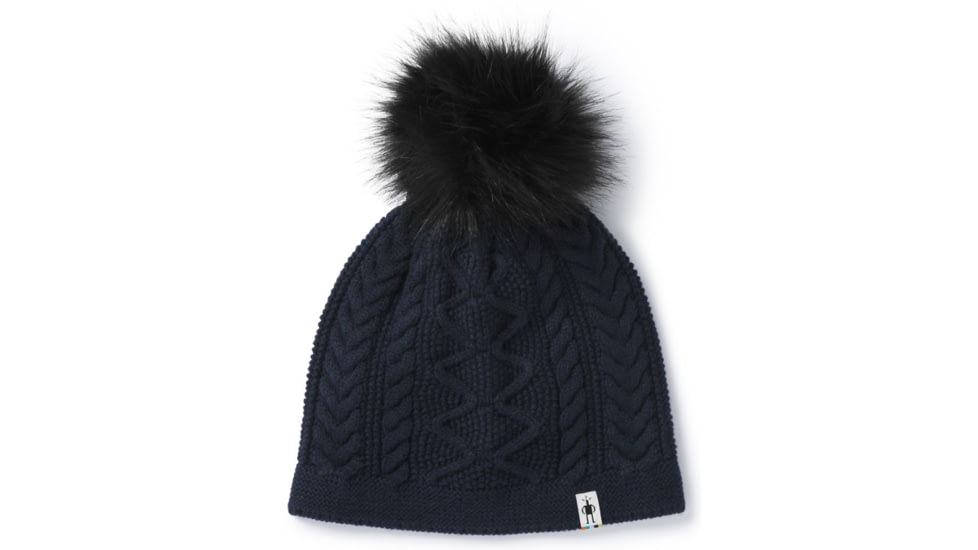 Smartwool Bunny Slope Beanie -Unisex, Deep Navy Heather, Unisex Medium, SW000436108-1FM