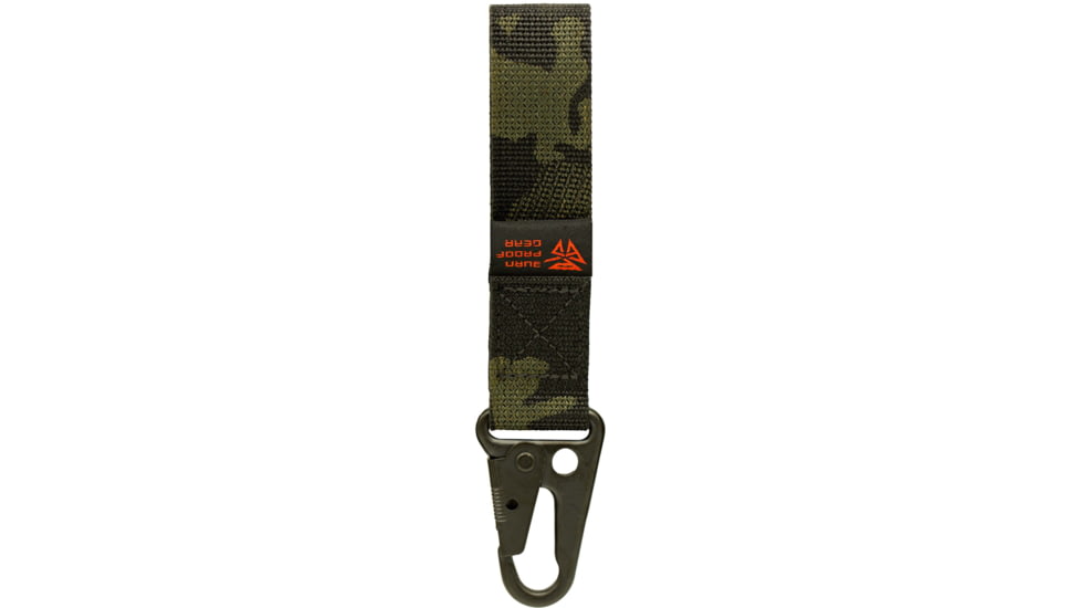 Burn Proof Gear Snap Hook Keychain, Multicam Black, 4x1, BPG-SHK-MCB