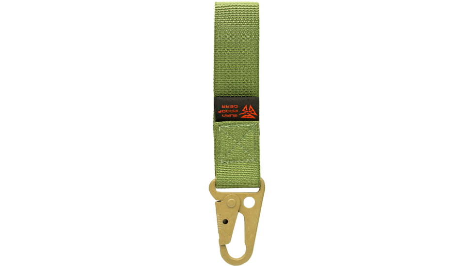 Burn Proof Gear Snap Hook Keychain, Olive Drab, 4x1, BPG-SHK-OD