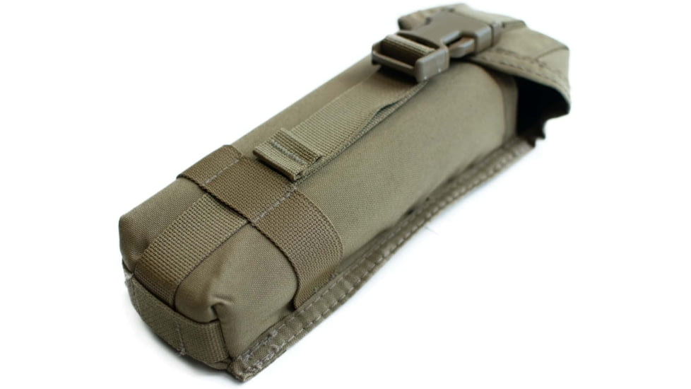 Burn Proof Gear Suppressor Pouch, Coyote Brown, 6in, BPG-SP-6-CB