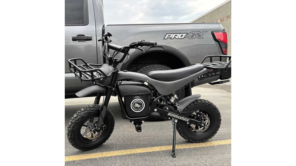 Burromax HRH 2.5 Electric Hunt Bike, 2.5kw Rated, 6kw Peak, 52v 100a Lithium Ion Powered, Black, 20052