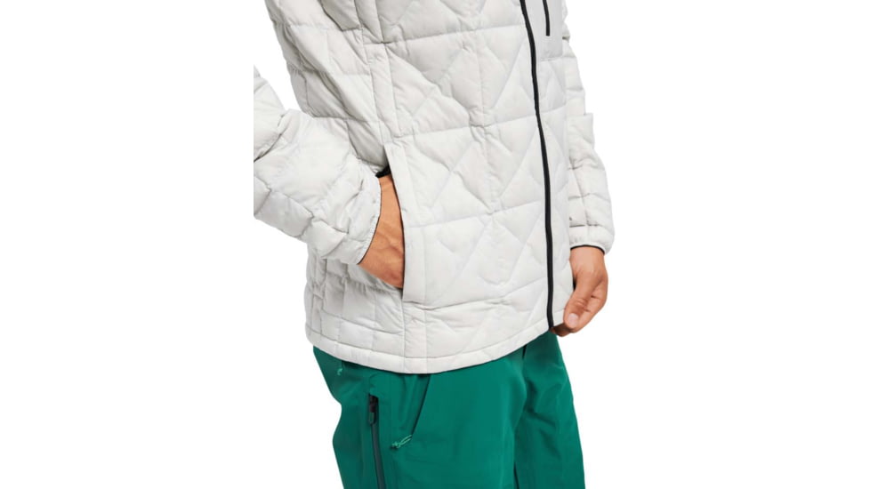 Burton ak Baker Stretch Insulated Jacket - Mens, Lunar Gray, Medium, 22068101020-M