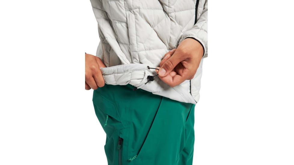 Burton ak Baker Stretch Insulated Jacket - Mens, Lunar Gray, Medium, 22068101020-M