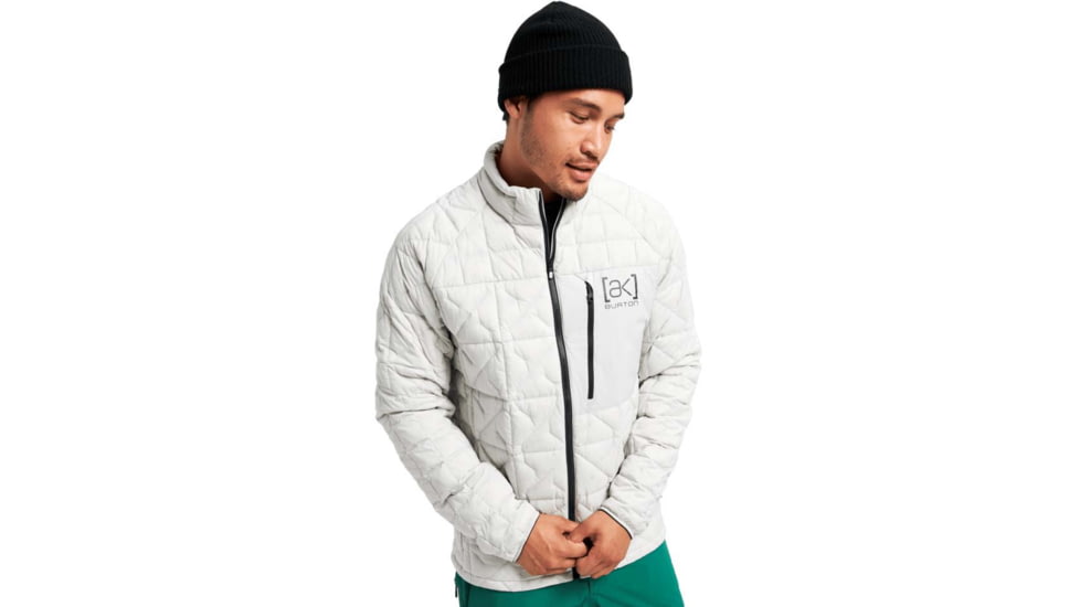 Burton ak Baker Stretch Insulated Jacket - Men's, Lunar Gray, Medium, 22068101020-M