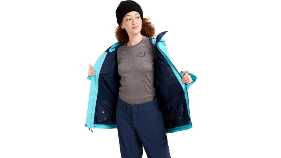 Burton ak GORE-TEX 2L Embark Jacket - Womens, Blue Curacao, Medium, 21282102401-M