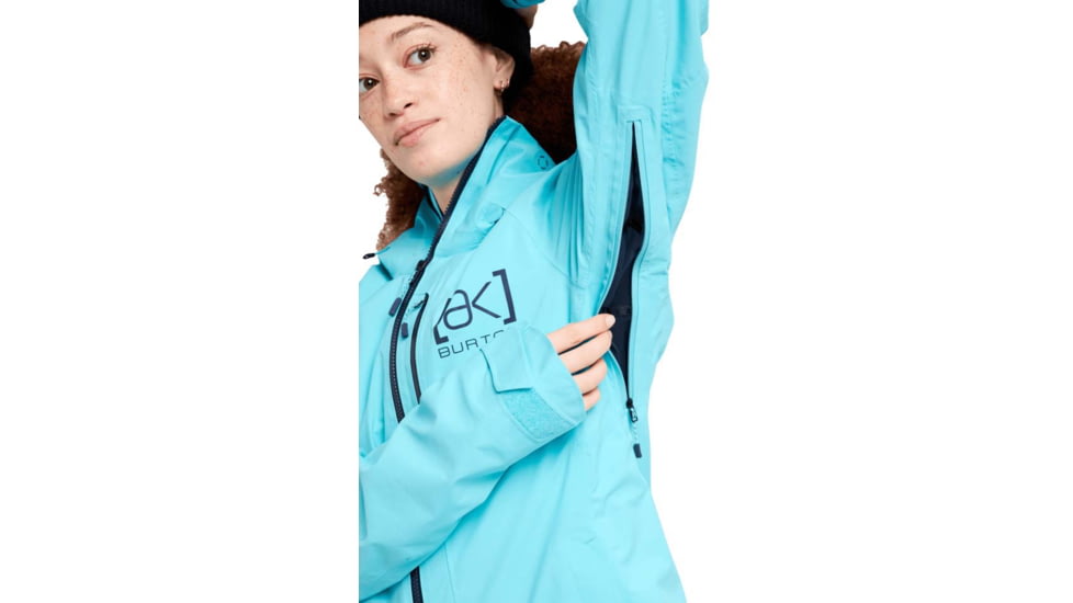 Burton ak GORE-TEX 2L Embark Jacket - Womens, Blue Curacao, Medium, 21282102401-M
