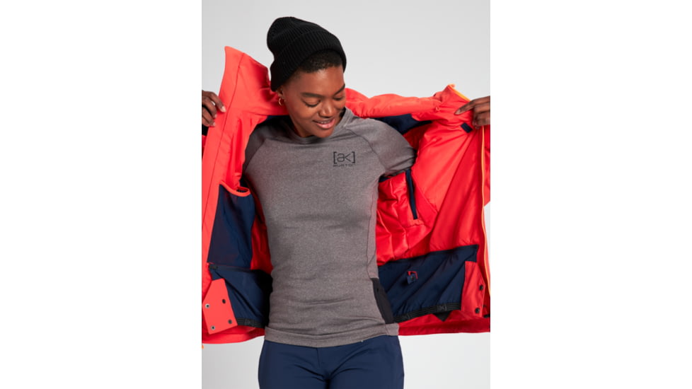 Burton ak GORE-TEX 2L Embark Jacket - Womens, Fiesta Red, Small, 10010108600-S