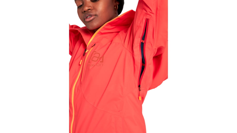 Burton ak GORE-TEX 2L Embark Jacket - Womens, Fiesta Red, Small, 10010108600-S