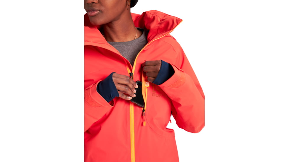 Burton ak GORE-TEX 2L Embark Jacket - Womens, Fiesta Red, Small, 10010108600-S