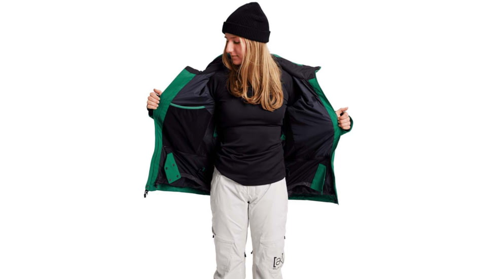 Burton ak GORE-TEX 2L Embark Jacket - Womens, Fir Green, Medium, 10010108303-M