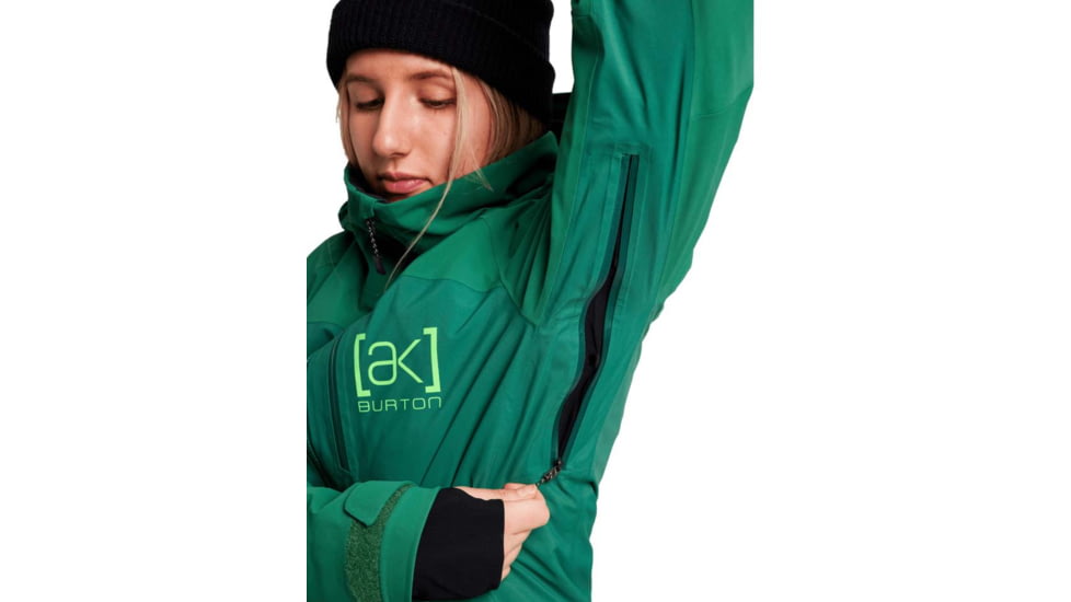 Burton ak GORE-TEX 2L Embark Jacket - Womens, Fir Green, Medium, 10010108303-M