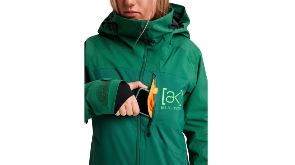 Burton ak GORE-TEX 2L Embark Jacket - Womens, Fir Green, Medium, 10010108303-M