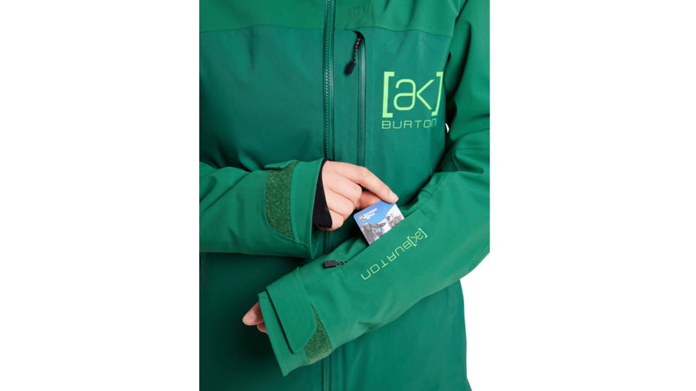 Burton ak GORE-TEX 2L Embark Jacket - Womens, Fir Green, Medium, 10010108303-M