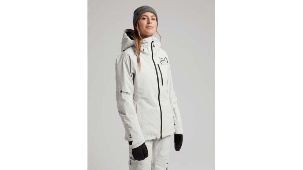 Burton ak GORE-TEX 2L Embark Jacket - Womens, Solution Dyed Light Gray, Extra Small, 21282101020-XS