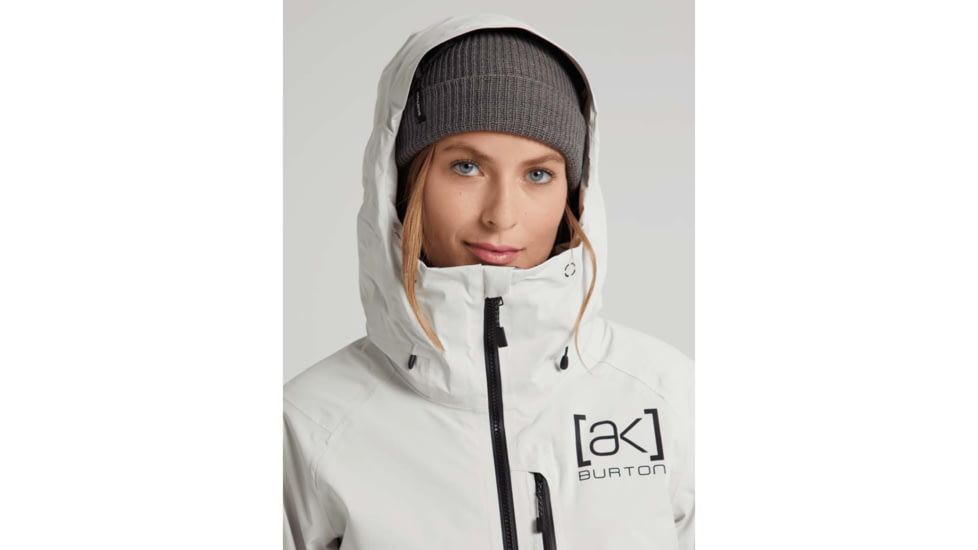 Burton ak GORE-TEX 2L Embark Jacket - Womens, Solution Dyed Light Gray, Extra Small, 21282101020-XS