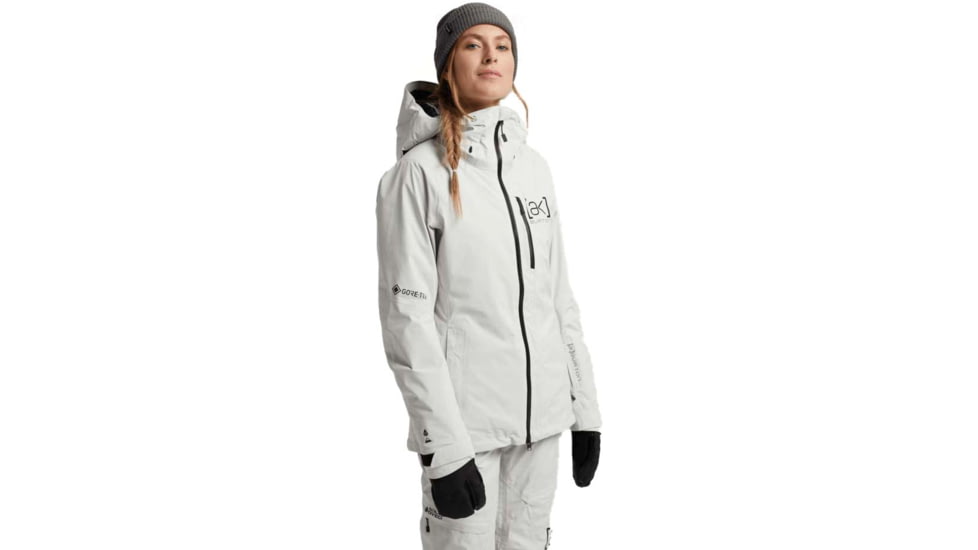 Burton ak GORE-TEX 2L Upshift Jacket - Women's, Solution Dyed Light Gray, Extra Small, 21282101020-XS