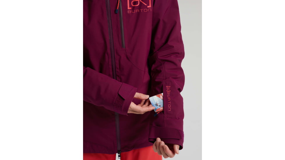Burton ak GORE-TEX 2L Embark Jacket - Womens, Wild Berry, Extra Small, 10010107500-XS