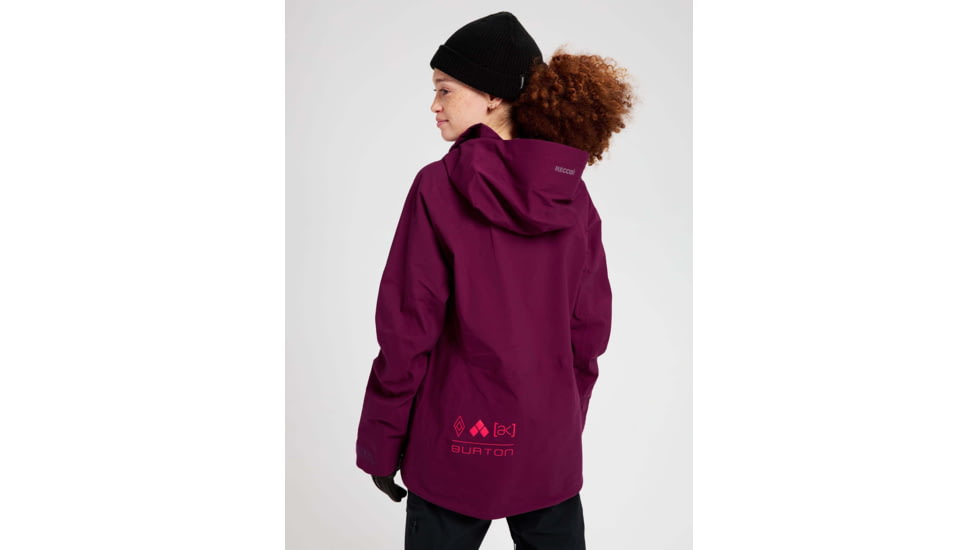 Burton ak GORE-TEX 3L Kimmy Stretch Jacket - Womens, Wild Berry, Small, 21959100500-S