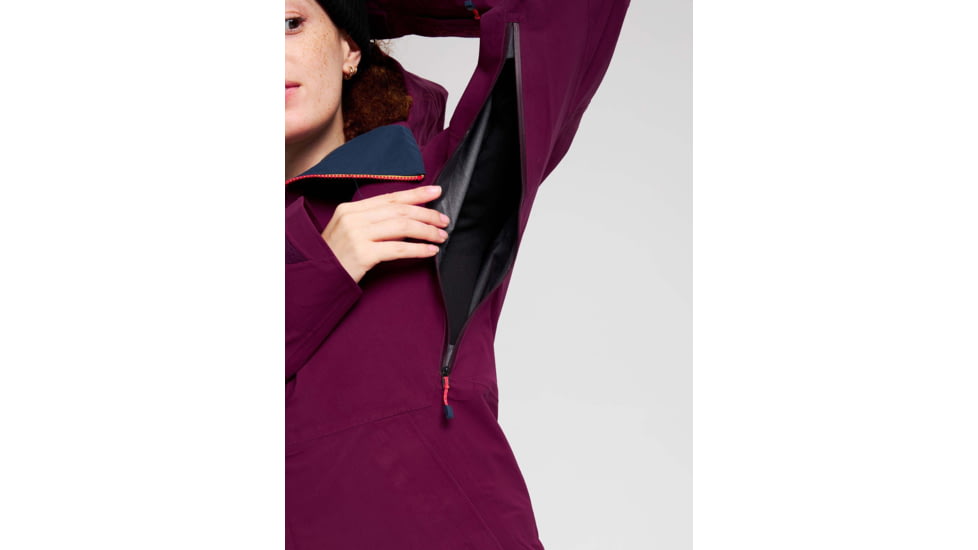 Burton ak GORE-TEX 3L Kimmy Stretch Jacket - Womens, Wild Berry, Small, 21959100500-S