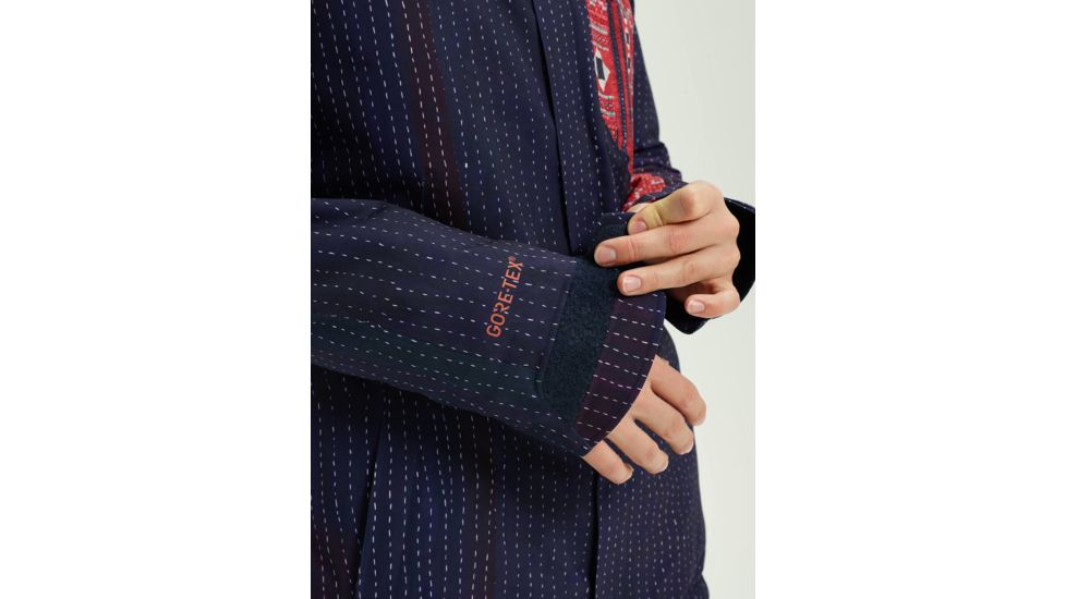 Burton Ak Gore-Tex Embark Jacket - Womens, Blukim/Redkim, Extra Small, 10010105401XS