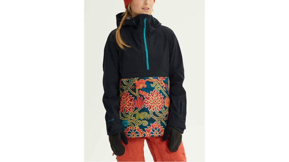 Burton Ak Gore-Tex Kimmy Anorak Jacket - Womens, Trublk/Lcaprt, Extra Small, 20495100001XS