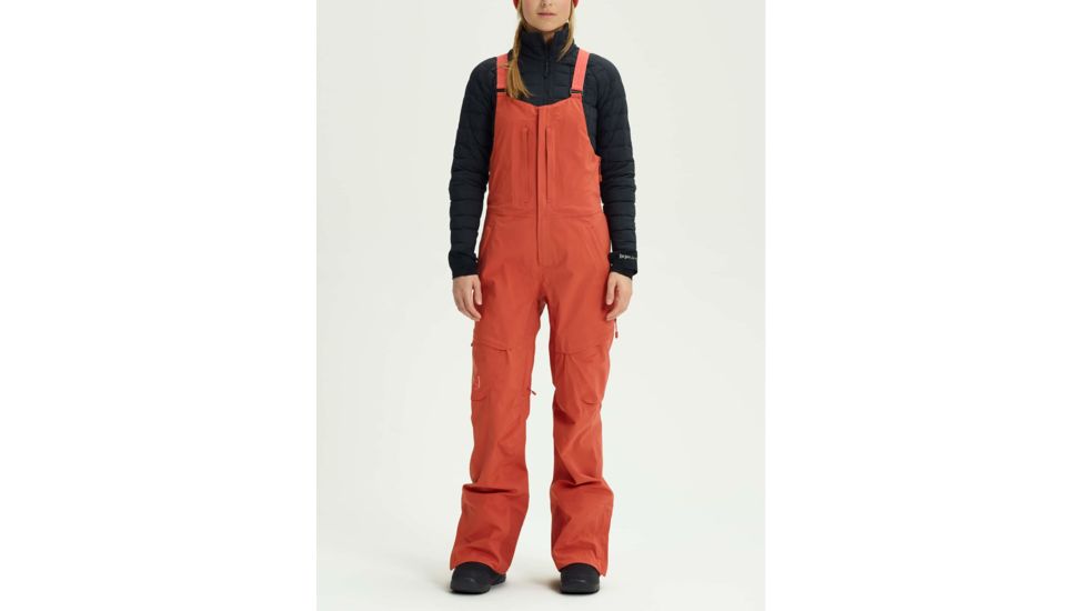 Burton Ak Gore-Tex Kimmy Bib Pant - Womens, Hot Sauce, Medium, 17053102600M