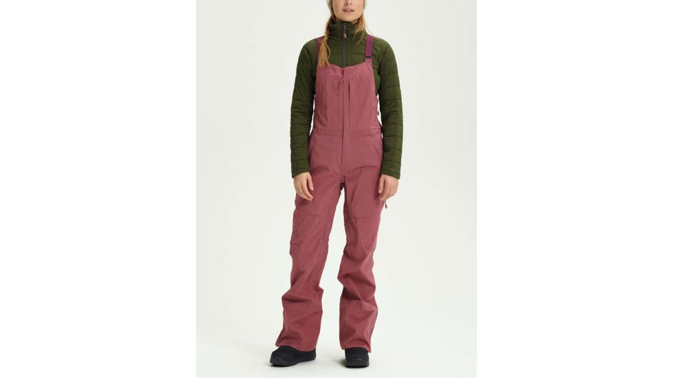 Burton Ak Gore-Tex Kimmy Bib Pant - Womens, Rose Brown, Small, 17053102200S