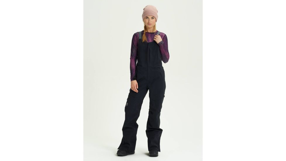 Burton Ak Gore-Tex Kimmy Bib Pant - Womens, True Black, Extra Small, 17053102001XS