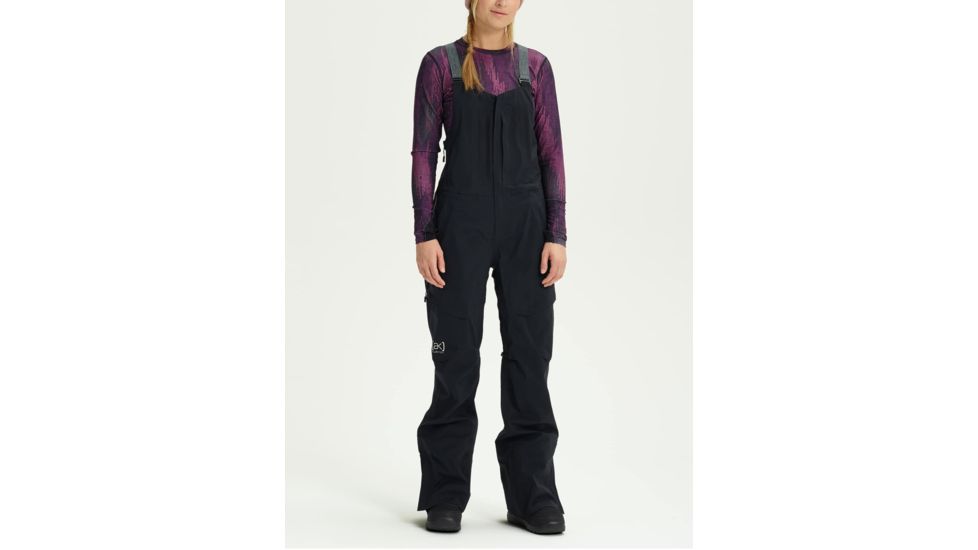 Burton Ak Gore-Tex Kimmy Bib Pant - Womens, True Black, Extra Small, 17053102001XS