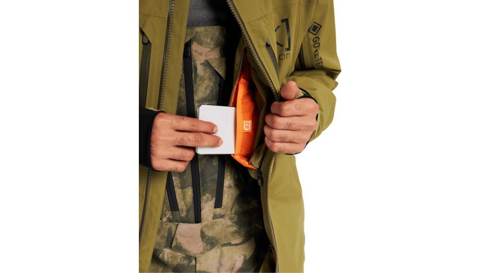 Burton ak GORE-TEX Swash Jacket - Mens, Martini Olive, Large, 10001108305-L
