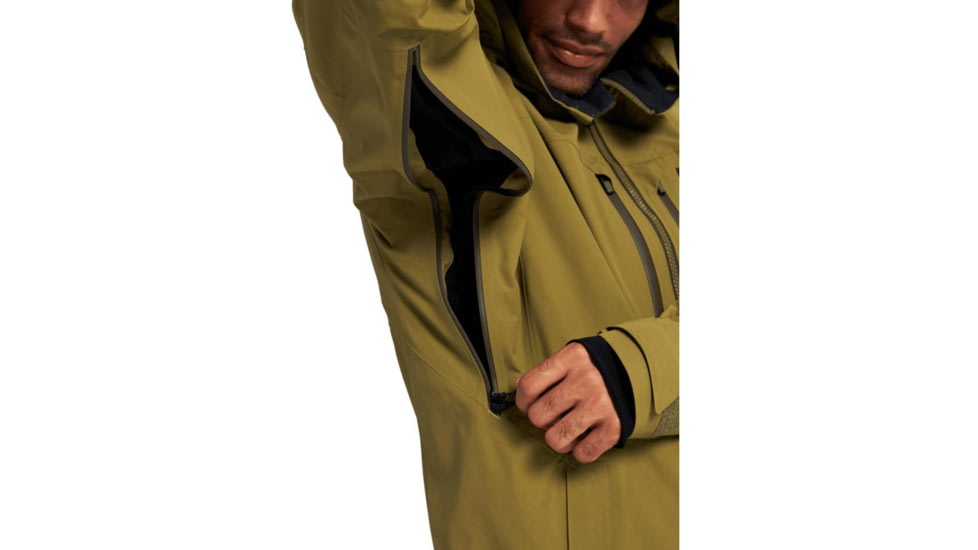 Burton ak GORE-TEX Swash Jacket - Mens, Martini Olive, Large, 10001108305-L