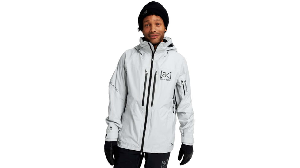 Burton ak GORE-TEX Swash Jacket - Men's, Solution Dyed Light Gray, Medium, 10001107020-M