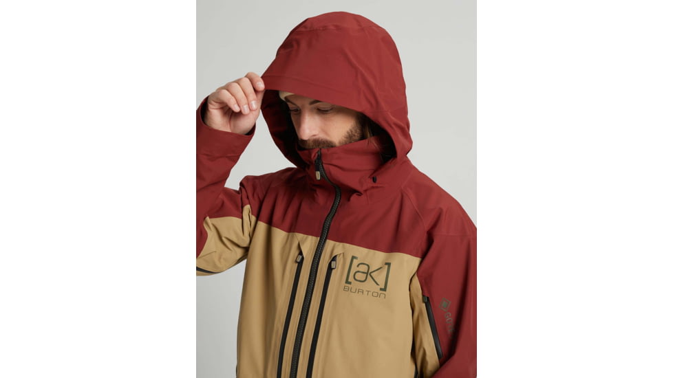 Burton ak GORE-TEX Swash Jacket - Mens, Sparrow/Kelp/Forest Night, Extra Large, 10001107601-XL