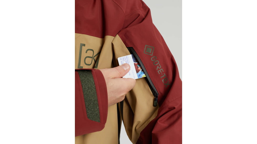 Burton ak GORE-TEX Swash Jacket - Mens, Sparrow/Kelp/Forest Night, Extra Large, 10001107601-XL
