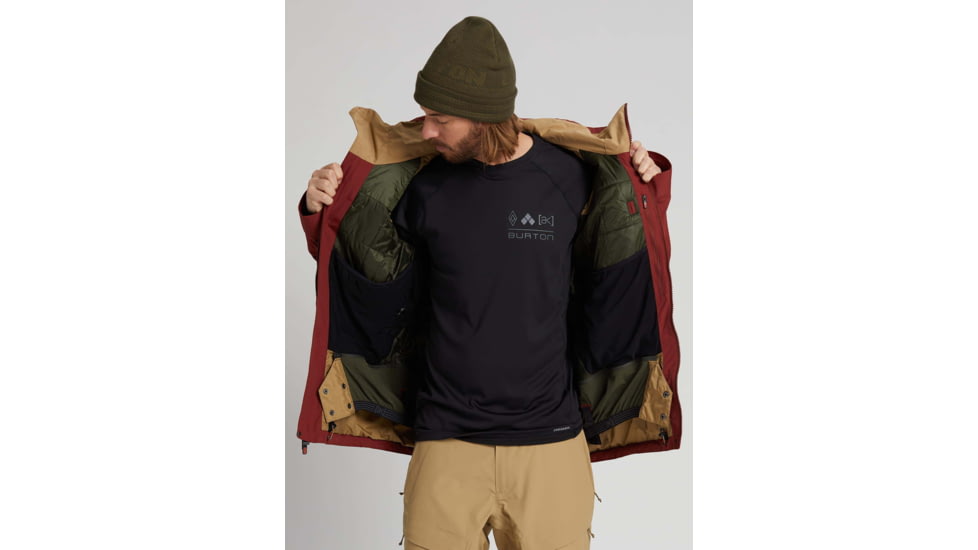 Burton ak GORE-TEX Swash Jacket - Mens, Sparrow, Extra Large, 10001107600-XL