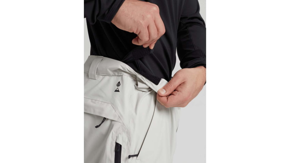 Burton ak GORE-TEX Swash Pant - Mens, Solution Dyed Light Gray, Large, 10022107020-L