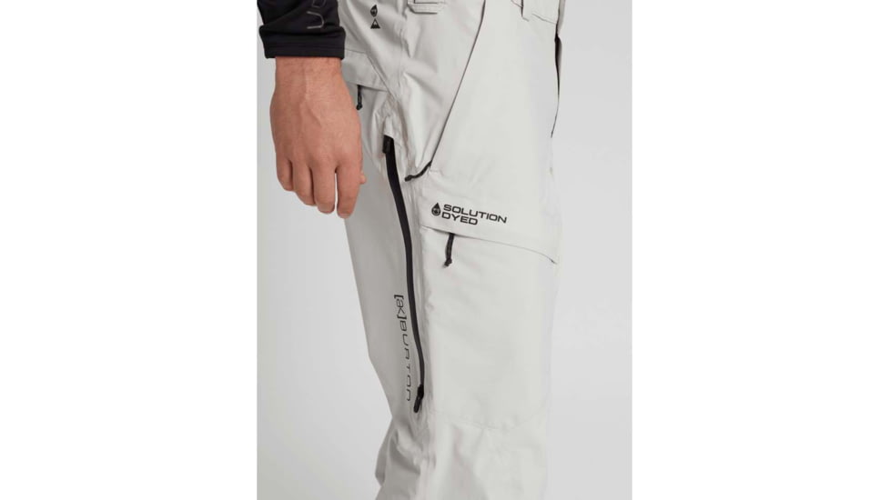 Burton ak GORE-TEX Swash Pant - Mens, Solution Dyed Light Gray, Large, 10022107020-L