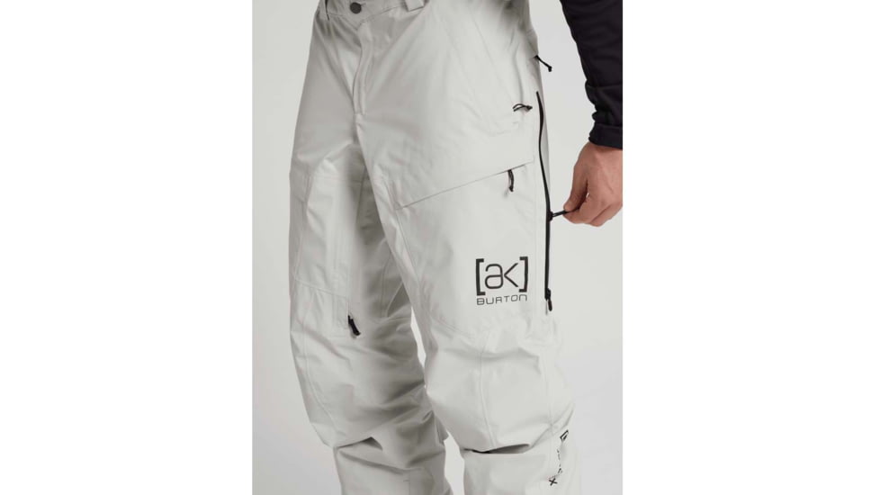 Burton ak GORE-TEX Swash Pant - Mens, Solution Dyed Light Gray, Large, 10022107020-L