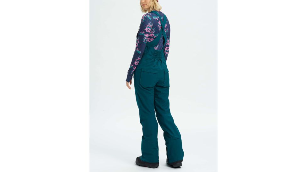 Burton Avalon Bib Pant - Womens, Deep Teal, Large, 17143103400-L
