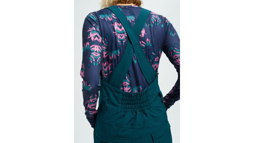 Burton Avalon Bib Pant - Womens, Deep Teal, Large, 17143103400-L