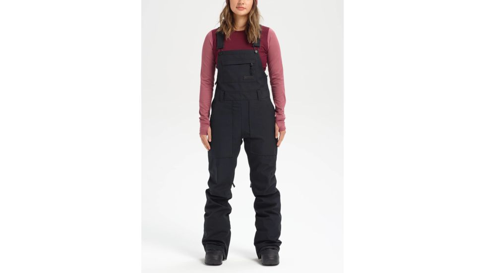 Burton Avalon Bib Pant - Womens, True Black, Large, 17143103001-L