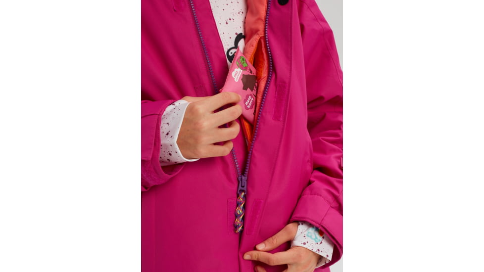 Burton Bennett Jacket - Kids, Fuchsia, Medium, 21430100600-M